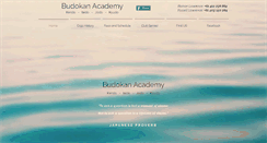 Desktop Screenshot of budokan.com.au